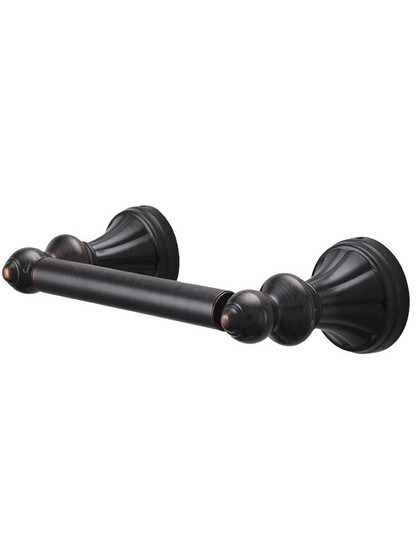 Hudson Toilet Paper Holder in Tuscan Bronze.